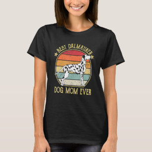 Camiseta La mejor madre del perro de Dalmacia