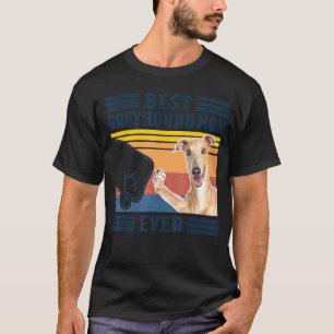 Camiseta La mejor madre del perro de Greyhound mamá