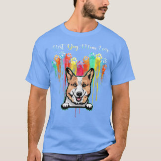 Camiseta La mejor madre del perro del mundo del corazón Fun