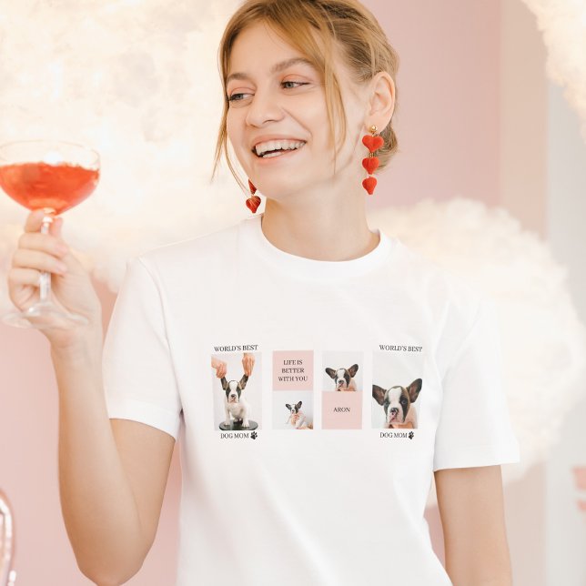 Camiseta La mejor madre del perro del mundo | Fotografía de (Subido por el creador)