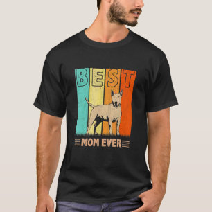 Camiseta La mejor madre del perro del terror de toro nunca