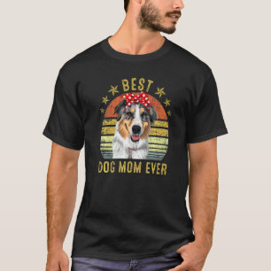 Camiseta La mejor madre del perro jamás ministra el pastor