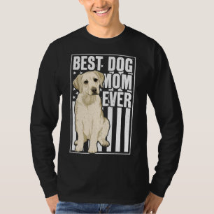Camiseta La mejor madre del perro jamás recuperadora del la