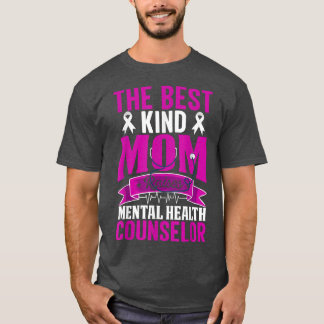 Camiseta La mejor madre educa al consejero de salud mental