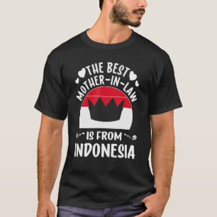 Camiseta La Mejor Madre En Derecho Es Indonesia Más Que Ind