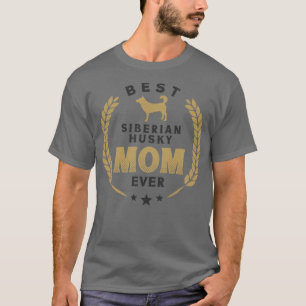 Camiseta La mejor madre Husky siberiana jamás se ha comido