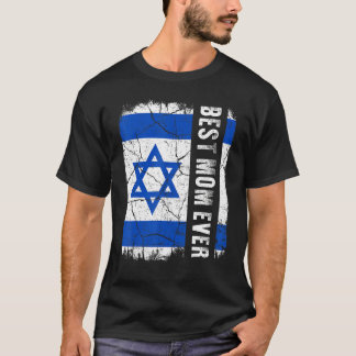 Camiseta La mejor madre israelí que jamás Israel Bandera el