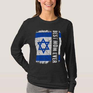 Camiseta La mejor madre israelí que jamás Israel Bandera el