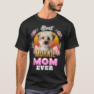 Camiseta La Mejor Madre Morkie De Vintage Día de la Madre P