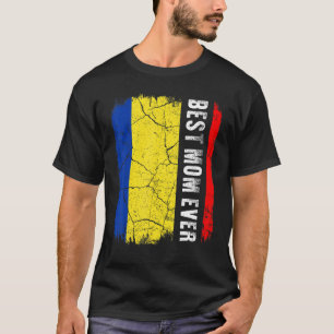 Camiseta La mejor madre rumana de todos los tiempos: Día de