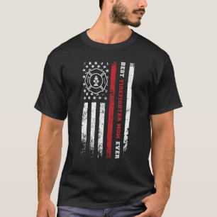 Camiseta La mejor mamá bombera que ha sido la orgullosa mad