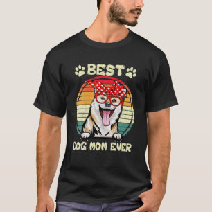 Camiseta La mejor mamá chiba inu jamás perro mamá graciosa