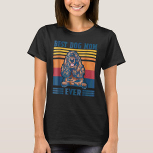 Camiseta La mejor mamá Cocker Spaniel Perro Ever Da de Madr
