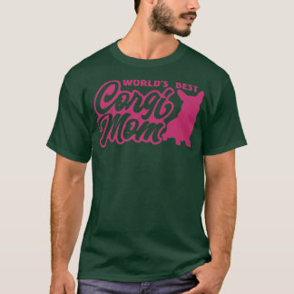 Camiseta La mejor mamá Corgi del mundo, regalo de Día de la