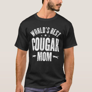 Camiseta La mejor mamá COUGAR del mundo