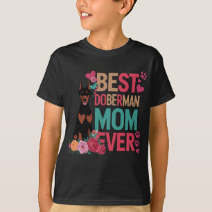 Camiseta La mejor mamá de Doberman de todas