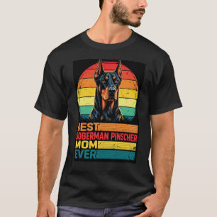 Camiseta La mejor mamá de Doberman de todas