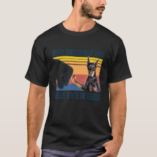 Camiseta La mejor mamá de Doberman jamás Mamá de perro Mad