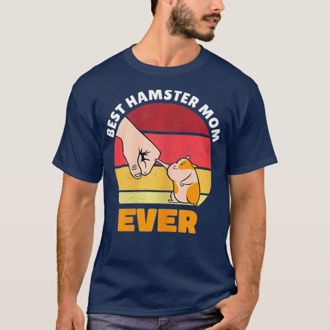 Camiseta La mejor mamá de Hamster alguna vez fue la marihua (Anverso)