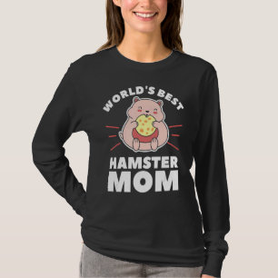 Camiseta La mejor mamá de hámster del mundo, animal de cola