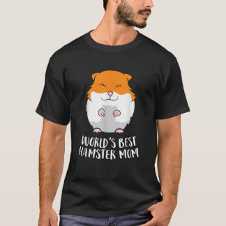 Camiseta La Mejor Mamá de Hámster del Mundo Regalo Divertid