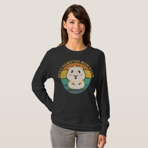 Camiseta La mejor mamá de Hamster jamás Retro Vintage Hamst