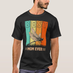 Camiseta La mejor mamá de la libélula nunca antes madre grá
