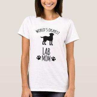 Camiseta La mejor mamá de Lab del mundo - Mamá perruna