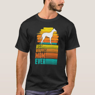Camiseta La mejor mamá de los Whippet