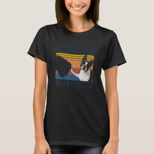 Camiseta La mejor mamá de perro Boston Terrier Bump Fit div