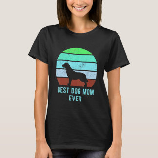 Camiseta La mejor mamá de perro retriever dorado jamás