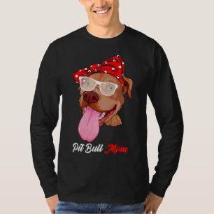 Camiseta La mejor mamá de Pitbull jamás graciosa madre de p