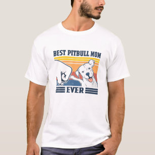 Camiseta La mejor mamá de Pitbull que alguna vez fue Navida