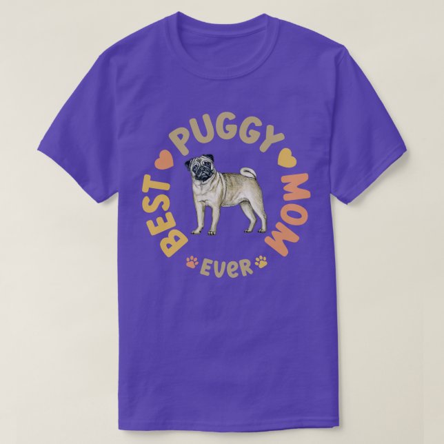 Camiseta La mejor mamá de Puggy (Diseño del anverso)