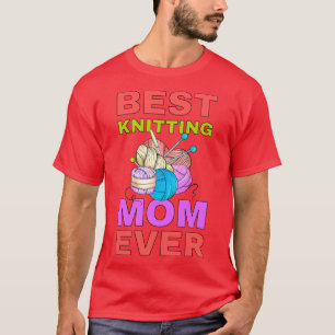 Camiseta La mejor mamá de punto de todos los tiempos