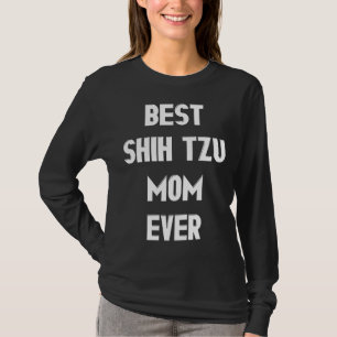Camiseta La mejor mamá de Shih Tzu