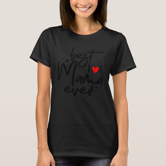 Camiseta La mejor mamá de todos (Anverso)