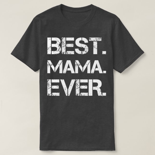 Camiseta La mejor mamá de todos (Diseño del anverso)