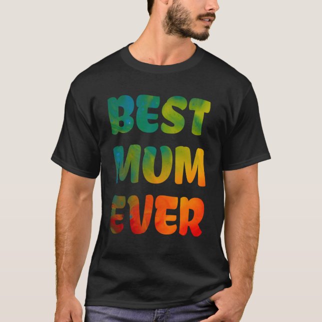 Camiseta La mejor Mamá de todos los mundos de Día de la Mad (Anverso)