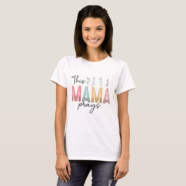 Camiseta La mejor mamá de todos los niños para ella (Anverso completo)