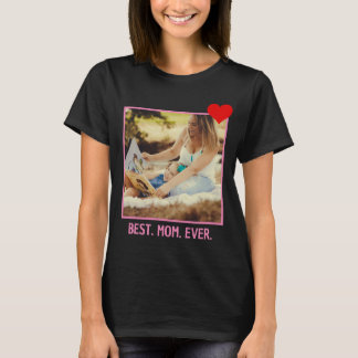 Camiseta La mejor mamá de todos los tiempos | Foto moderna