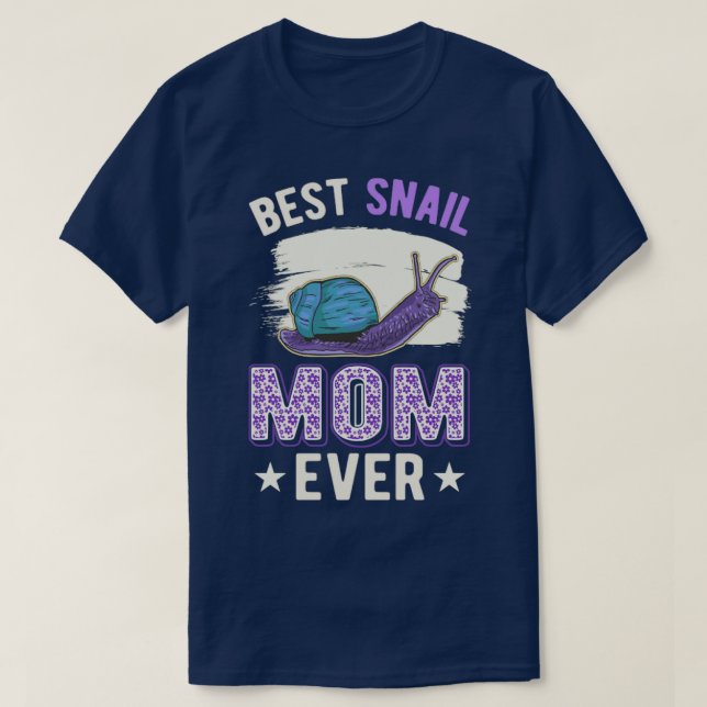 Camiseta La mejor mamá del caracol (Diseño del anverso)