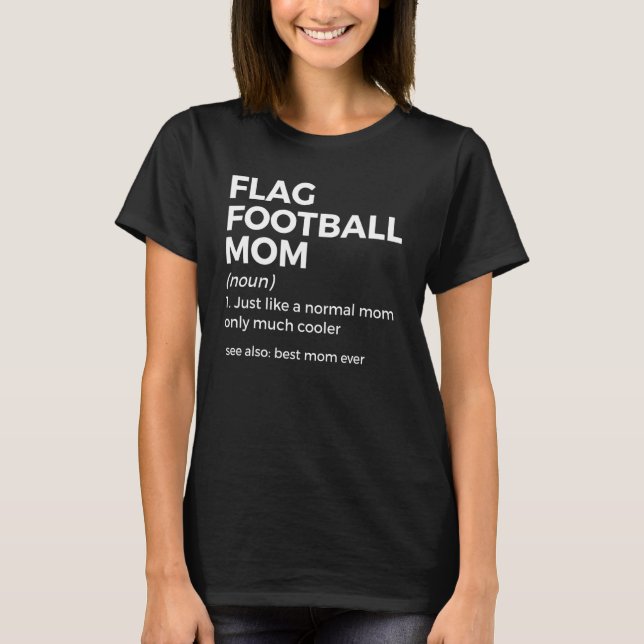 Camiseta La mejor mamá del fútbol de la bandera (Anverso)