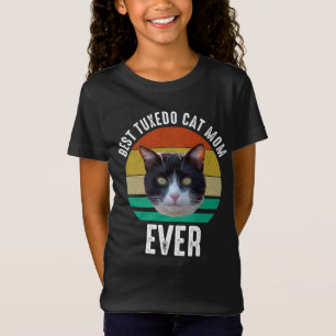 Camiseta La mejor mamá del gato de Tuxedo
