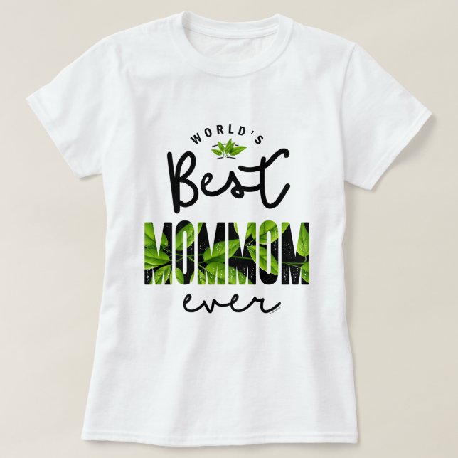 Camiseta La mejor mamá del mundo (Diseño del anverso)