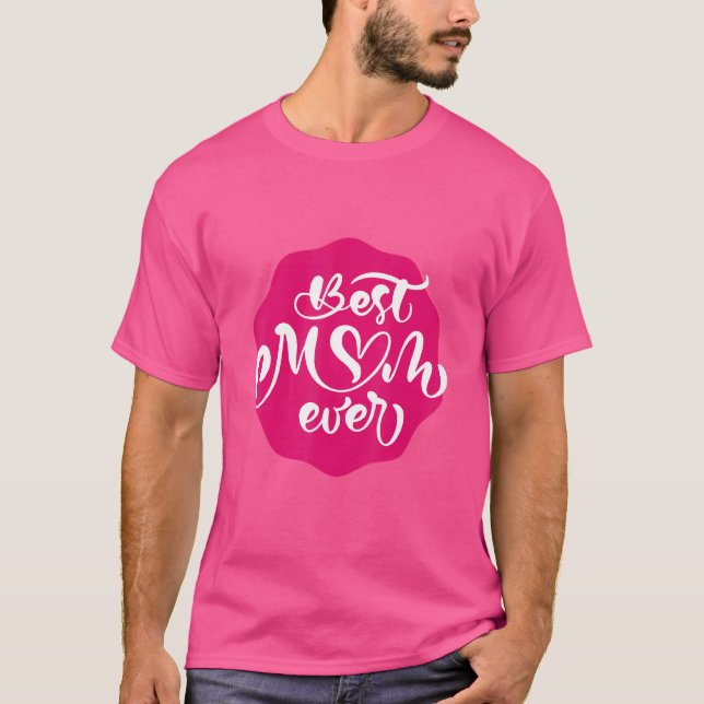 Camiseta La mejor mamá del mundo (Anverso)