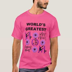 Camiseta La mejor mamá del mundo