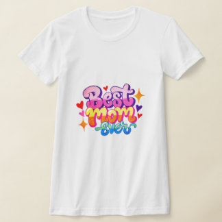 Camiseta La mejor mamá del mundo (Estilo 1)
