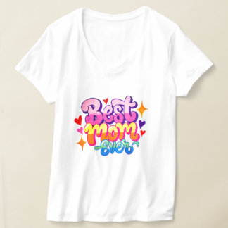 Camiseta La mejor mamá del mundo (Estilo 1)