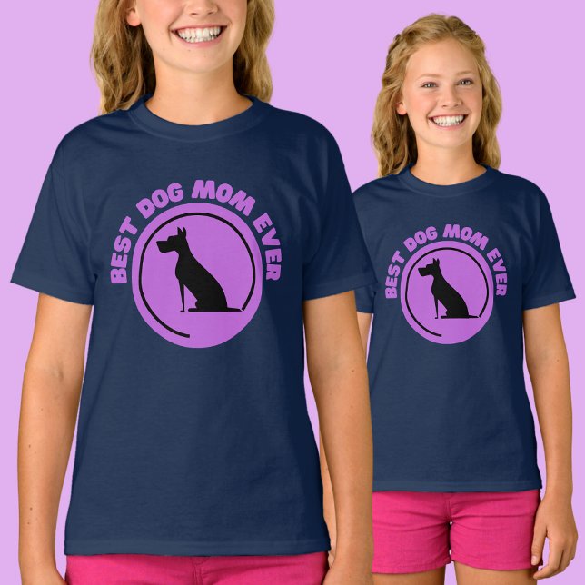 Camiseta La mejor mamá del perro (Subido por el creador)